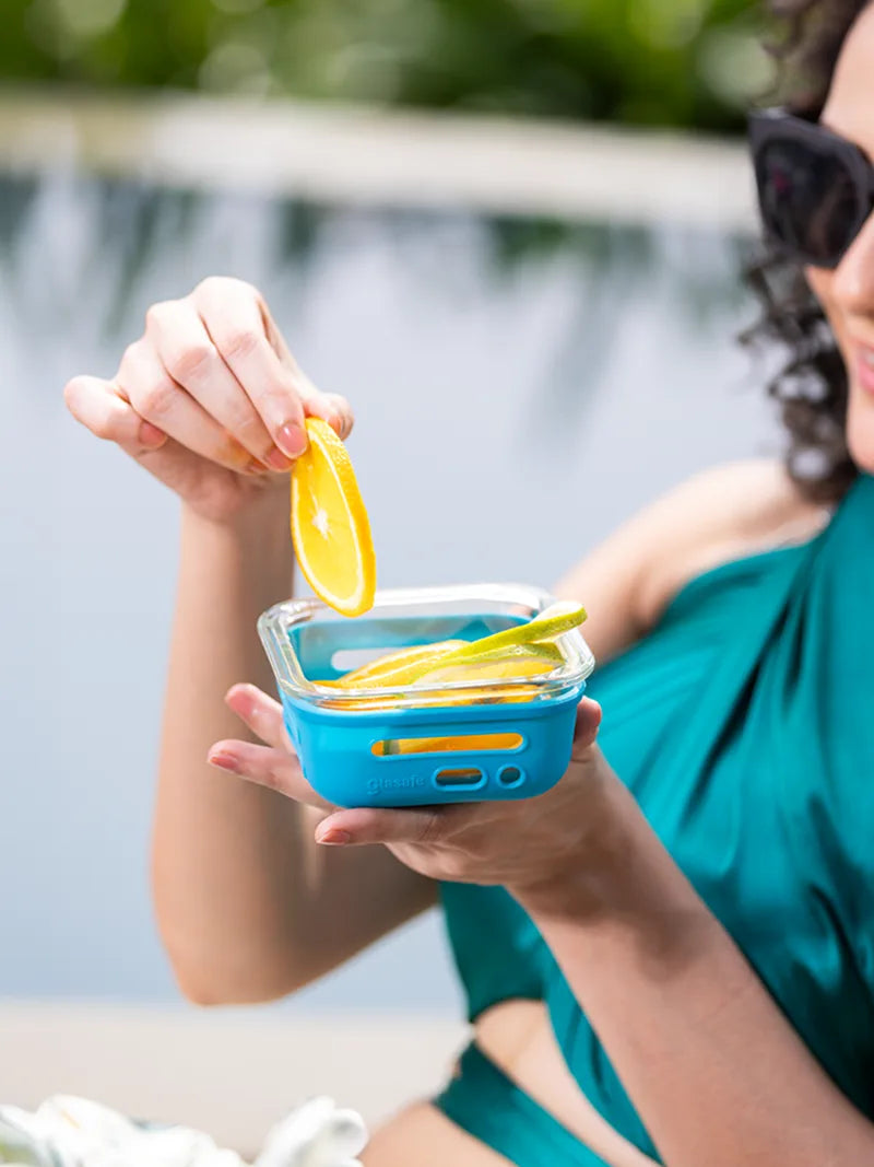 small glass tiffin box