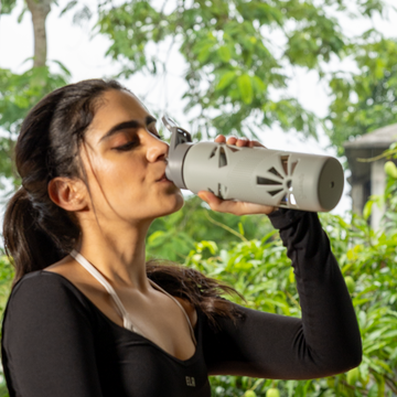 borosilicate glass water bottle