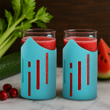 detox drinks in glasses