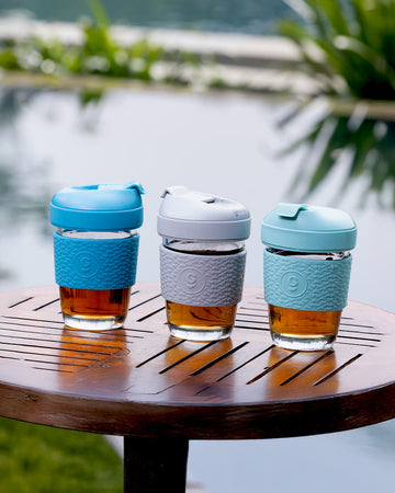 glass coffee mug