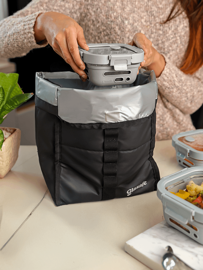 Glasafe lunch box bag