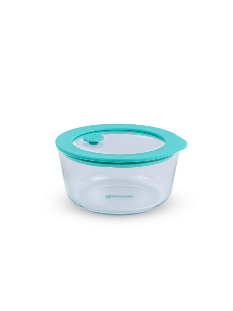 Borosilicate Glass Serving Bowl with Airtight-lid & Air-vent – 500ml