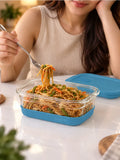Snap ’N’ Seal Glass Fridge Storage Containers with airtight lid