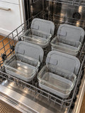 Dishwasher safe fridge storage containers
