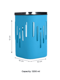 1.2l large glass container for home from Glasafe