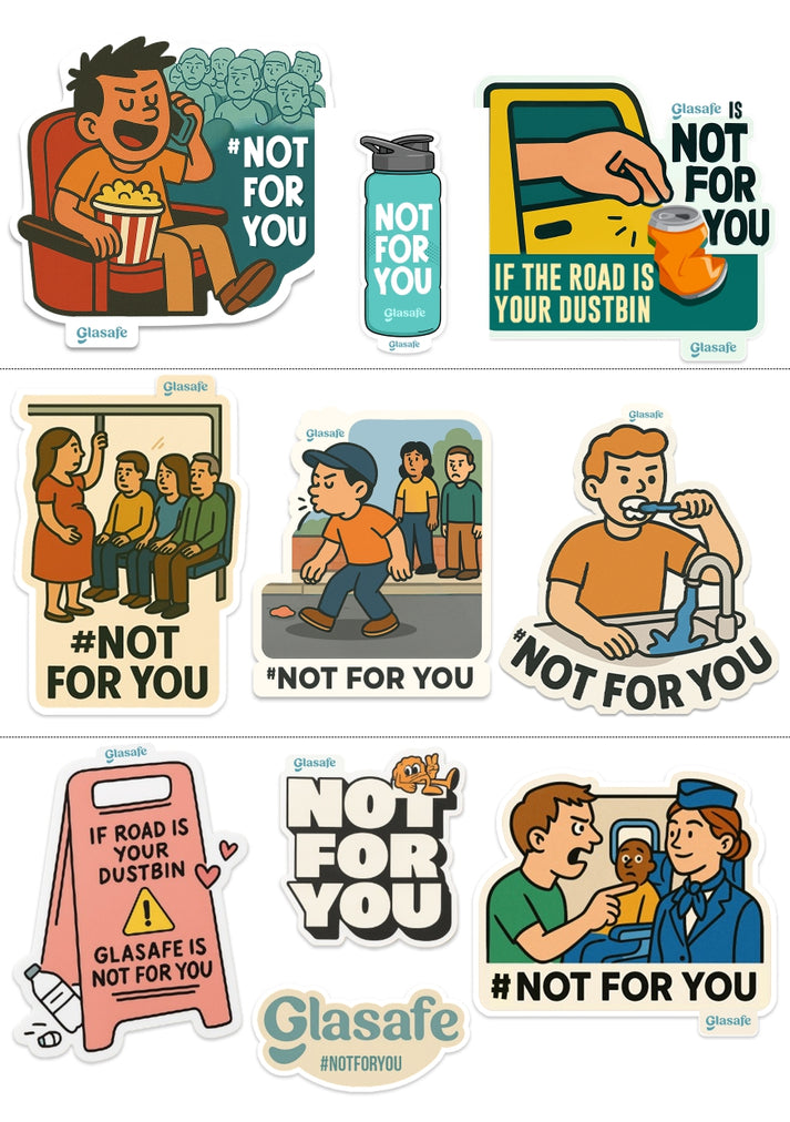 Free NOT FOR YOU Stickers – Glasafe